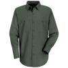 Wrinkle-Resistant Long Sleeved Cotton Work Shirt - SC30